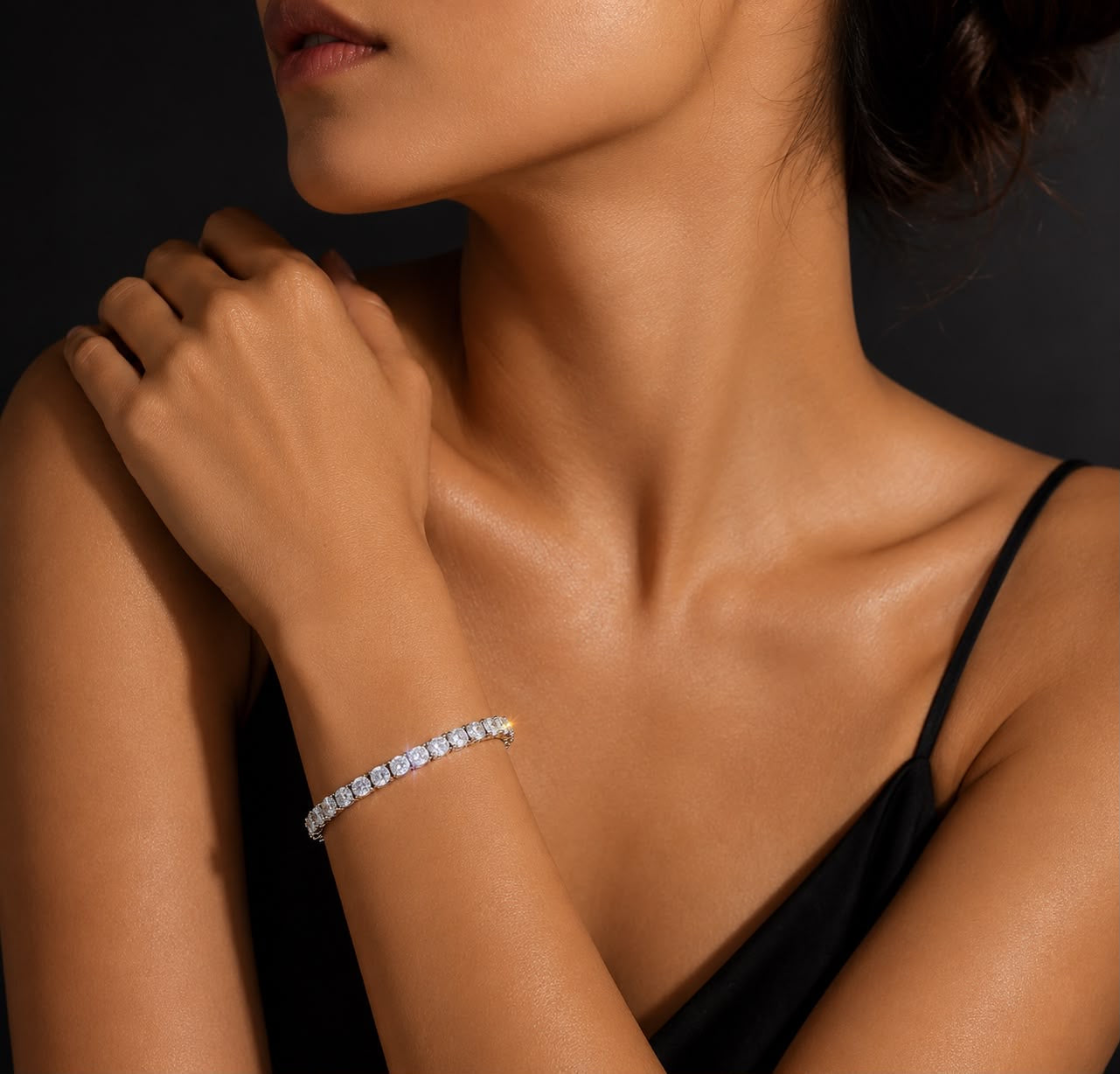 Cubic Zirconia Tennis Bracelet