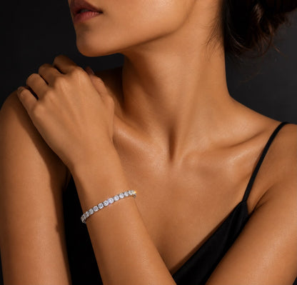 Cubic Zirconia Tennis Bracelet