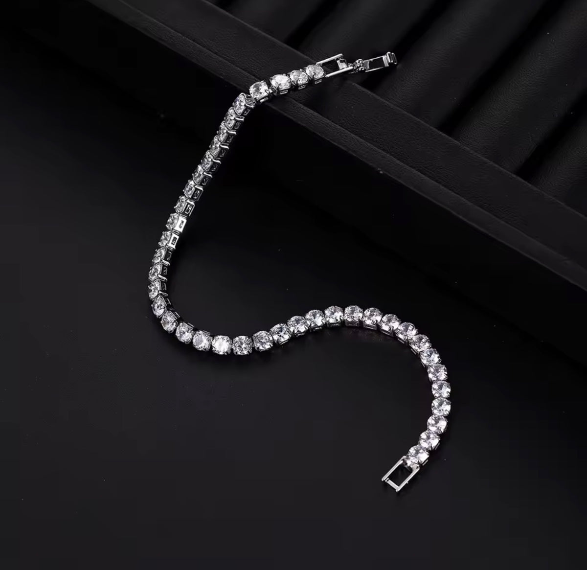 Cubic Zirconia Tennis Bracelet